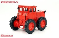  Коллекционная масштабная модель 1:43 Алтайский колёсный трактор ТК-4  с журналом